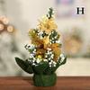 Mini Christmas Tree Christmas Ornaments Festival Table Miniature Ornament Home Decoration