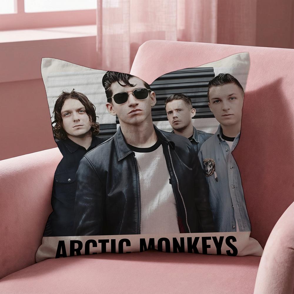 R-Рок-группы A-Arctic Monkeys Наволочка Многоцелевая Наволочка для Дома и Автомобиля - Двусторонняя, Мягкая и Прочная для Повседневного Использования
