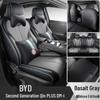 Чехлы на сиденья для BYD Qin Plus DM-i (25 шт.), Всесезонное, Полное покрытие для модели с интеллектуальным вождением