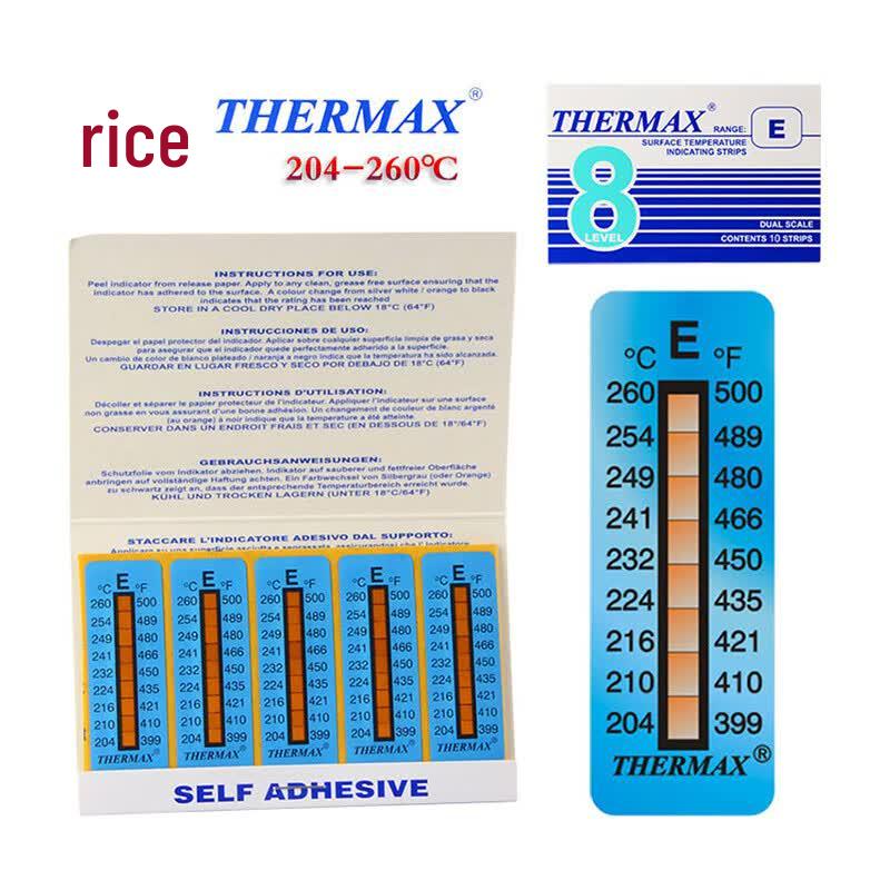 THERMAX UK Импортная лабораторная термобумага для тестирования температуры (Китайская версия)