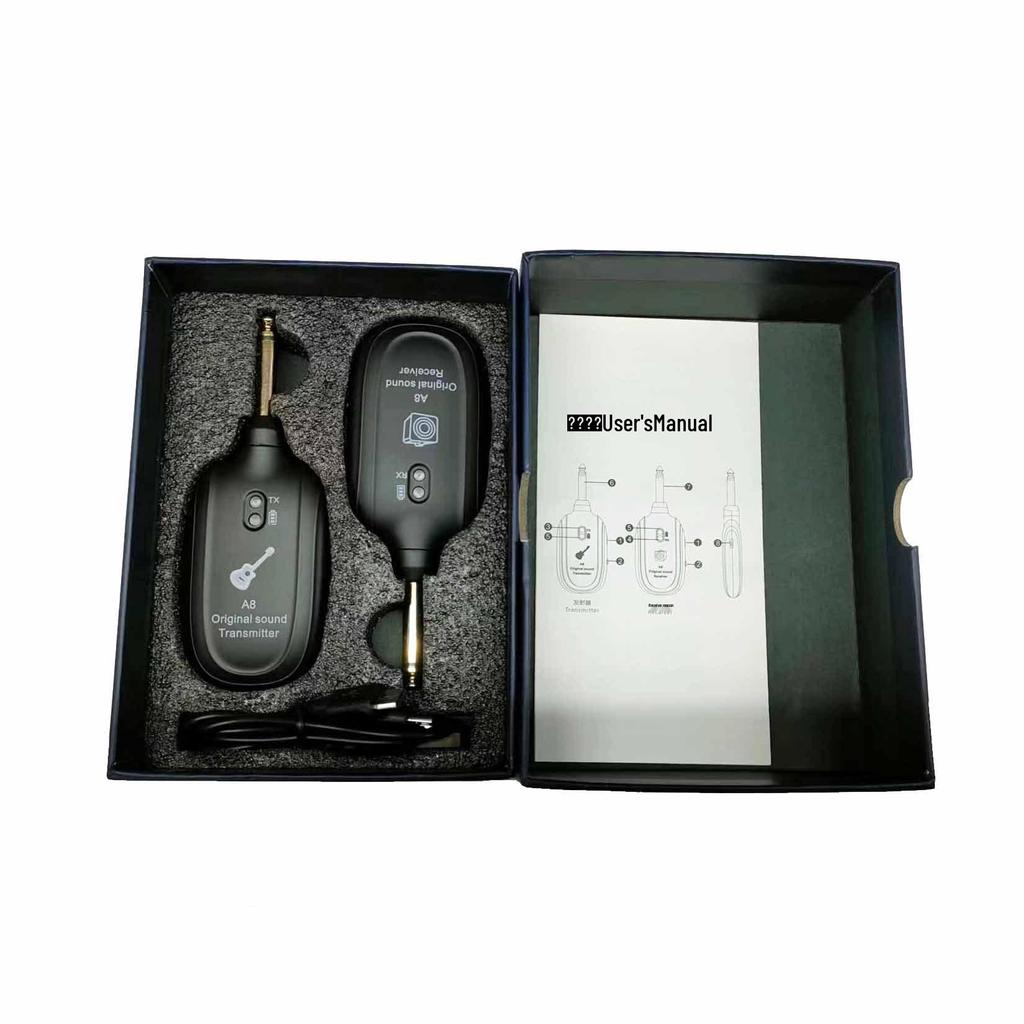 A8 Радио Беспроводной Набор Передатчика и Приемника для Акустической Гитары, Электрической Духовой Трубы, Баса.
