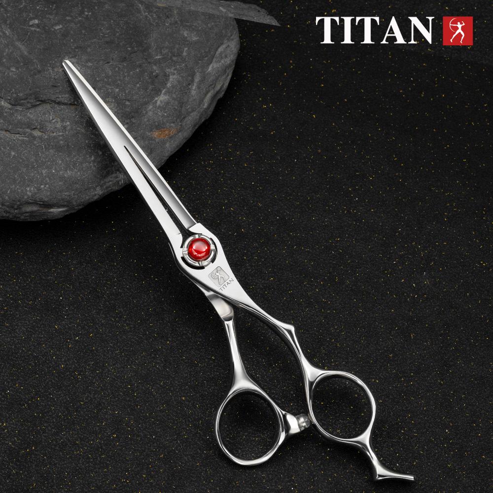 TITAN 7.0 7.5 дюймов профессиональные ножницы для груминга инструменты для питомцев машинка для стрижки собак ножницы для груминга питомцев