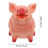 Piggy Bank Resin Coin Box Saving Pot Pig Shape Money Box Bedroom Decor Birthday Gift Size S Piggy Bank Saving Pot