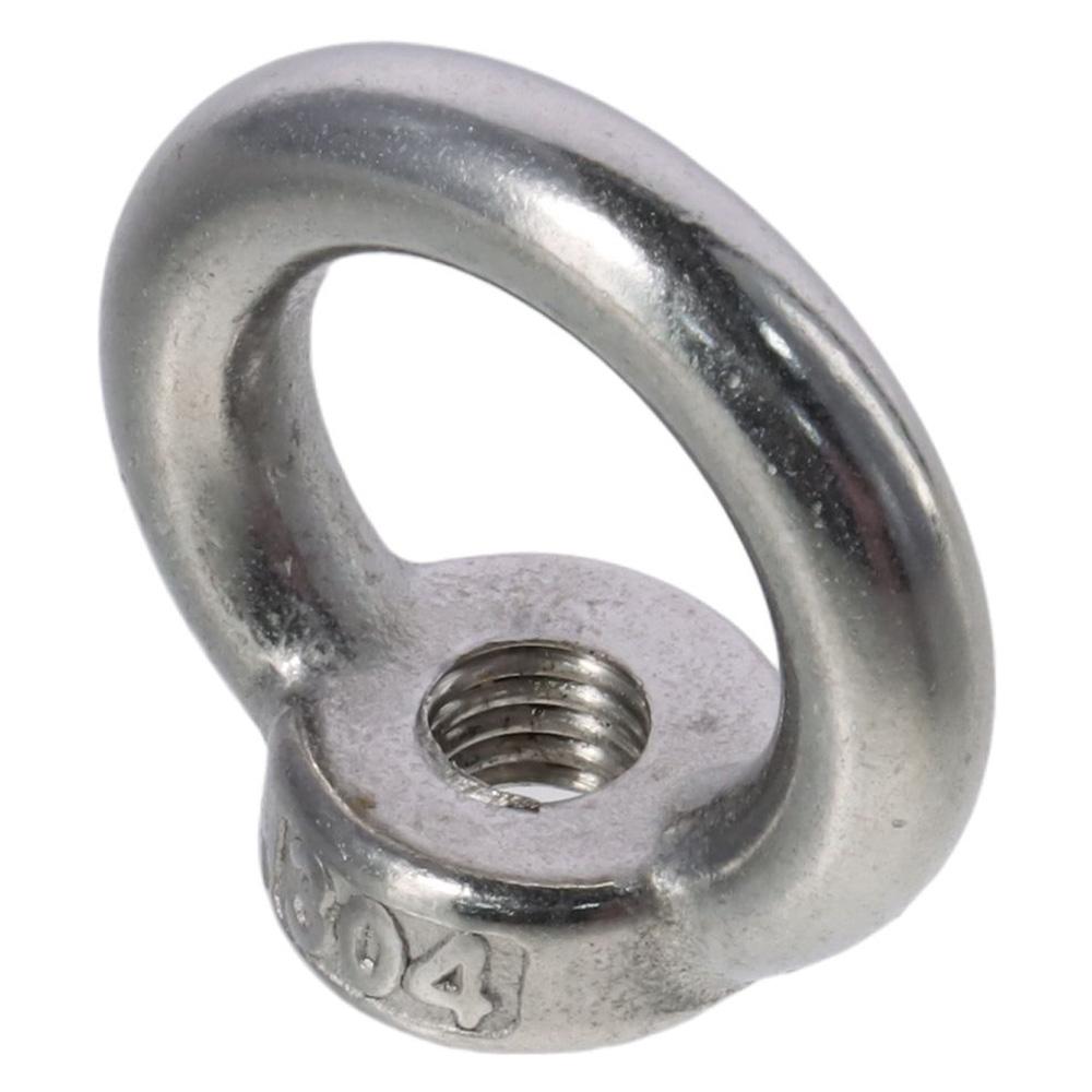 1/10 шт. кольцевая подъемная рым-гайка М8(5/16") Рым-болт Кольцо Резьбовая гайка Крепеж Подъемные принадлежности