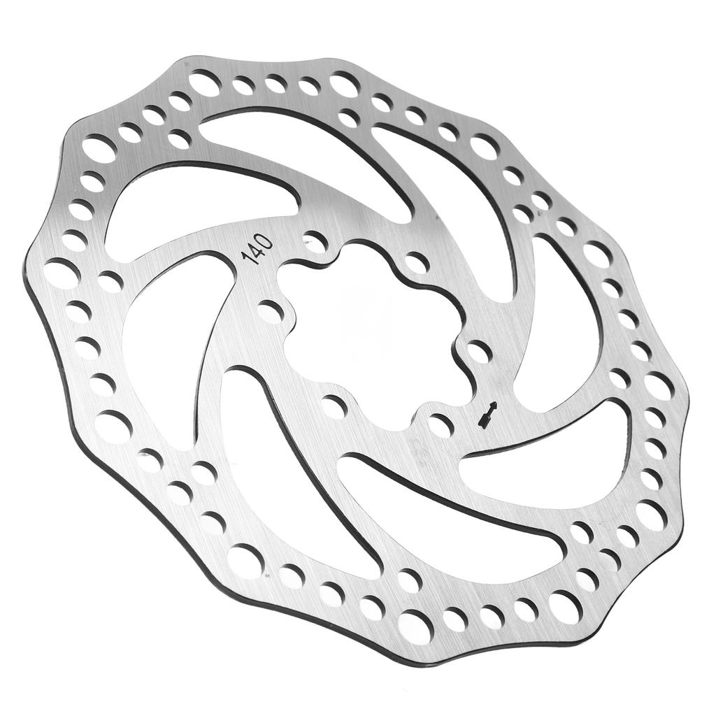 140mm Bike Disc Brake Rotor Steel Hollow Design Bicycle Brake Disc for Replacement Riding
