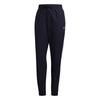 Comfortable Striped Skin-Friendly Straight Leg Casual Pants Women Bottoms Black FI9163