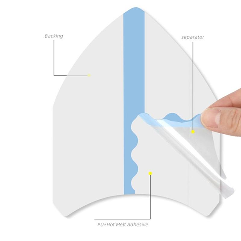 Защита от натирания бедер Невидимые антифрикционные накладки на тело Повязки на бедра Ленты от натирания бедер Для бедер и голеней