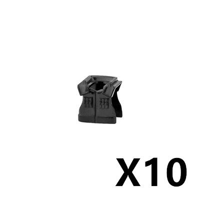 Military Soldiers Fighter Tactical Vest Accessories Building Block Rebound Clothes Armor Bricks Gift Toys For Children J083