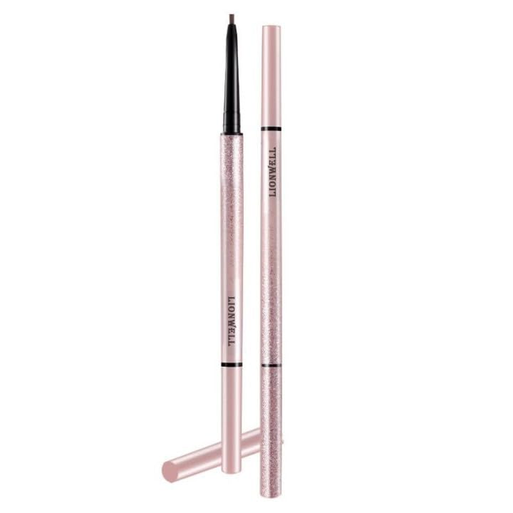 LionWell Тонкий карандаш для бровей с тонким грифелем, гладкий, цвет для бровей, который Карандаш-чернила для бровей, который Осень Поставляется с 01 Бровь, Тип, Карандаш, Карандаш, Стойкий,