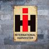 Unique Vintage International Harvester Metal Sign - Reusable Iron Wall Art for Farm, Home, and Business Decor - Retro Equipment