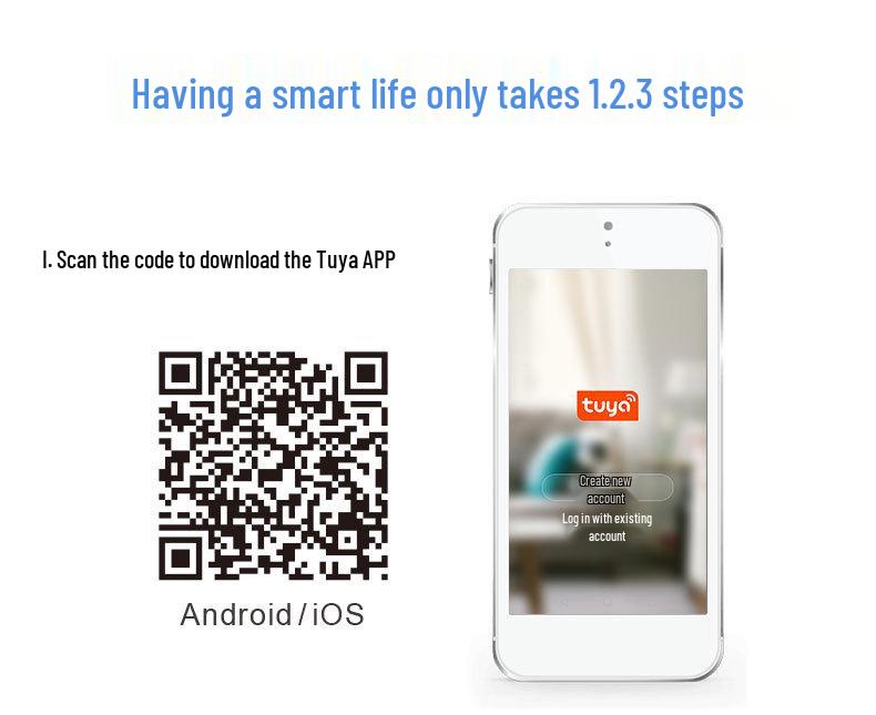Умный WiFi датчик дыма и пожарной сигнализации Tuya