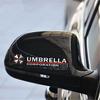 1 пара автомобильных зеркал заднего вида Umbrella Corporation, светоотражающие наклейки, украшение