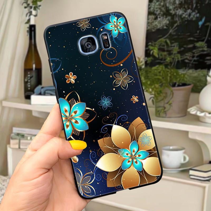 Чехол для Samsung Galaxy S7 edge Чехол-обложка Милые буквы Мягкий силикон Чехол для телефона Для Samsung s 7 S7 edge S7edge G930 G935 чехлы
