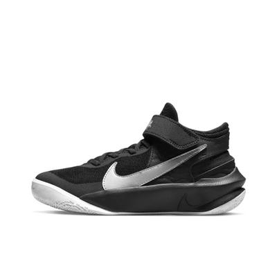 Team Hustle D10 FlyEase GS Черный Металлик Серебристый DD7303-004
