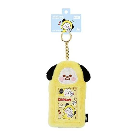 Solomon Trading BT21 FKB Держатель для ключей с фотокарточкой версия 2 Пушистый Моко (CHIMMY) Фотокарточка BT21-FKB-CM