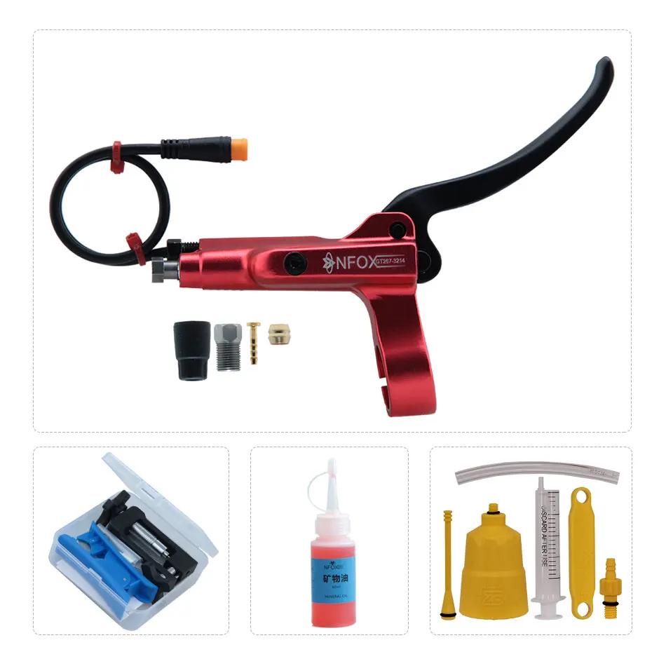 Ручка тормоза с отключением питания 3-контактная для электровелосипеда, электрического велосипеда, мотор Холла, гидравлические тормоза, велосипеды, горный, уличный, аксессуары для велоспорта