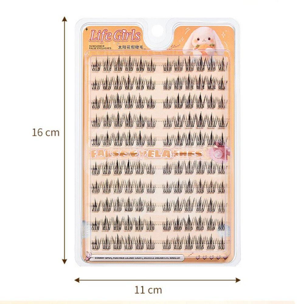 Натуральные накладные ресницы 3D Пушистые Наращивание ресниц Модные Искусственные ресницы Принадлежности для макияжа