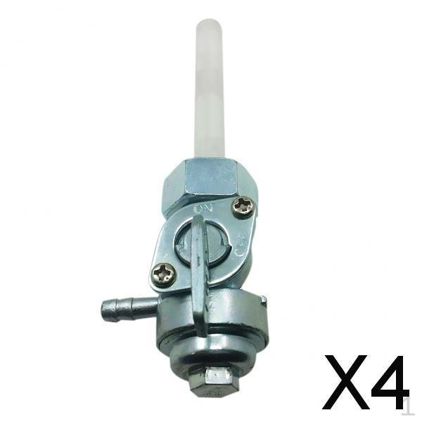 4xStainless Steel Gas Tank Fuel Switch Valve Pump for Gasoline Generator