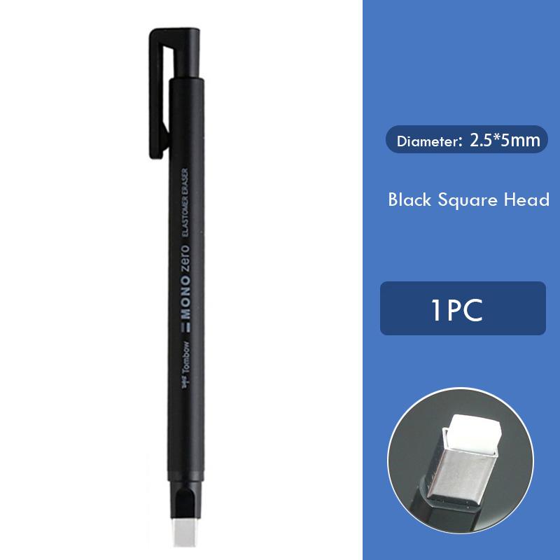 Tombow Mono Zero Механический ластик-ручка Сменные стержни Нажимного действия Для скетчинга Рисования Коррекции Детские ластики Художественные принадлежности