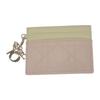 S0974OBWS Card Case Pink/yellow Lambskin Women