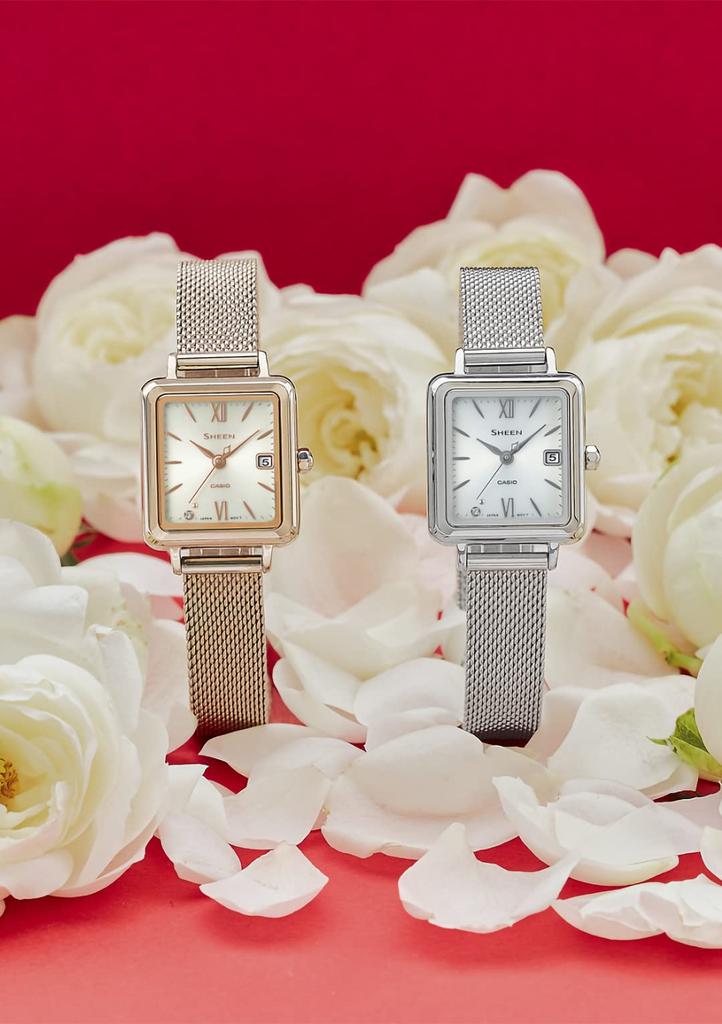 Часы Scene Gold [Casio] []Solar SHS-D400CGM-4AJF женские