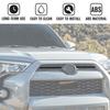 Matte Black ABS Front Center Grille erts Cover Trim Replace for + 4Runner