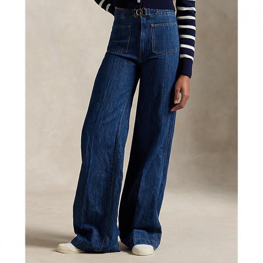 Polo Ralph Lauren Women Wide Leg Flare Jeans  Wmpodnmn9720028400 