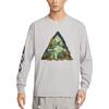 Мужская футболка ACG Dri-Fit с длинным рукавом, быстросохнущая, с круглым вырезом, Топы IH1303-009