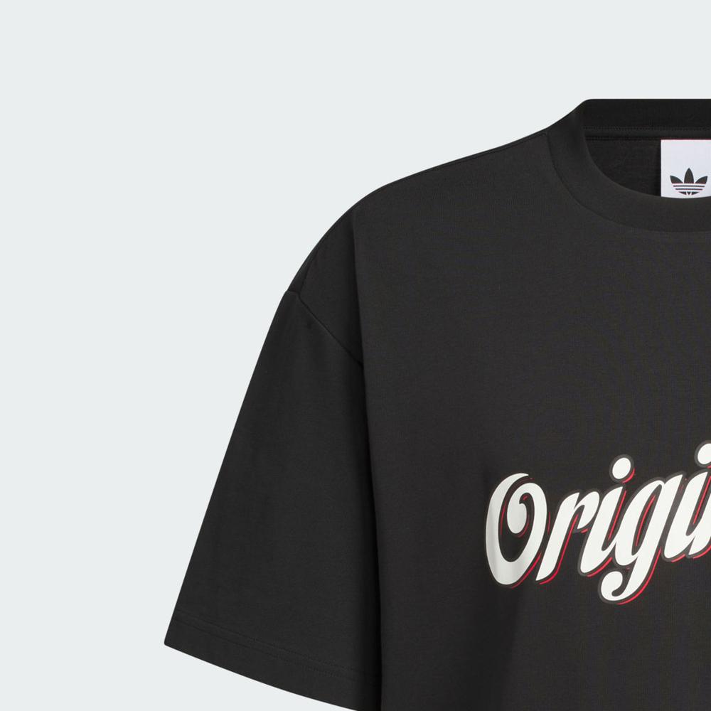 adidas Оригинальная футболка с круглым вырезом и коротким рукавом Og Team Pullover Унисекс Топы JZ7788