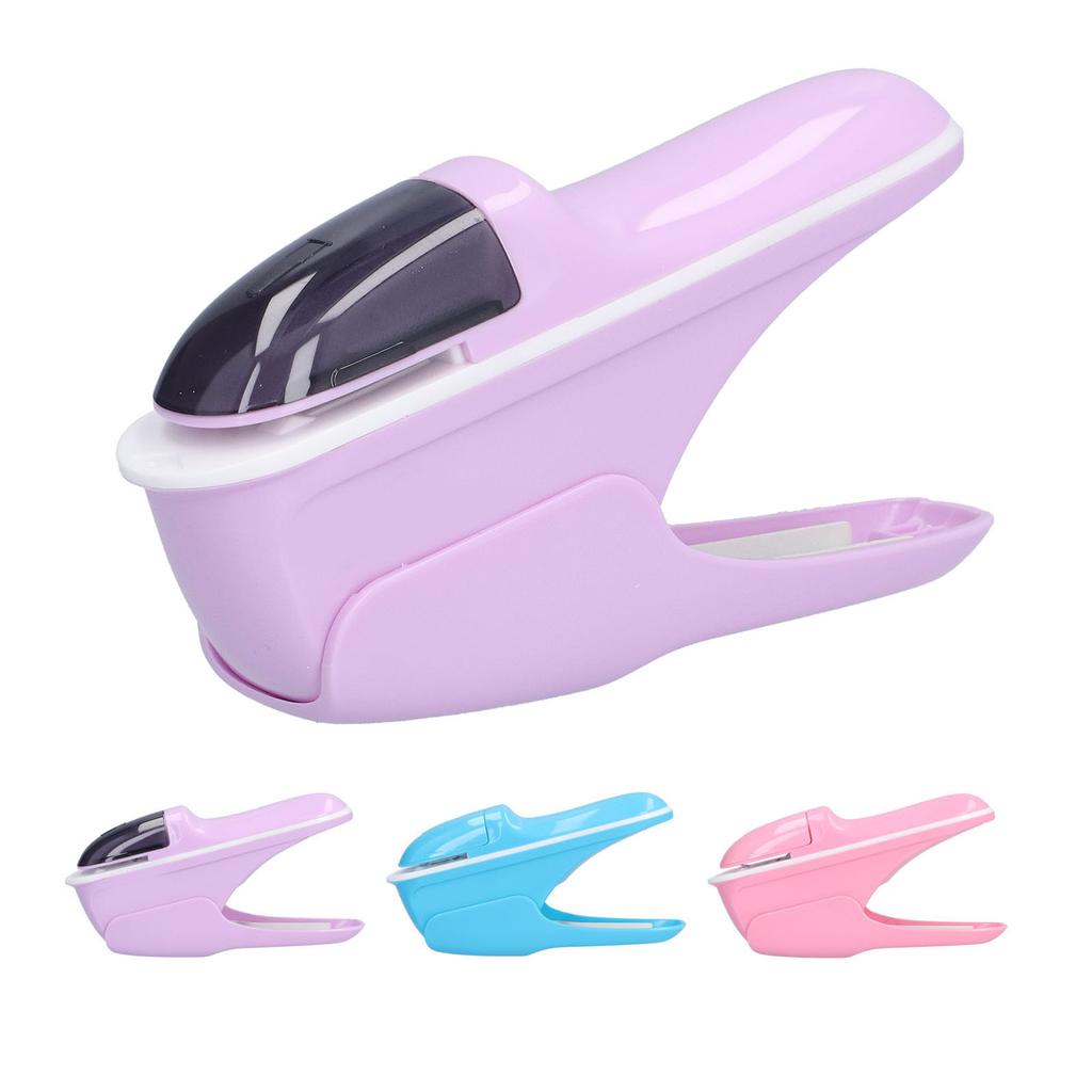 Степлер без скоб, безопасный, экологически чистый, ABS-степлер для офисных документов