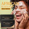 African Black Soap Shea Butter Soap Hydrate & Nourish Cleanse Impurities Acne Removal Soap