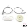 EWR1120 Electric Window Regulator Repair Kit Rear Right Quarter for Mercedes CLK W209 C209 A209 2002-2009 2-Door A2096700203