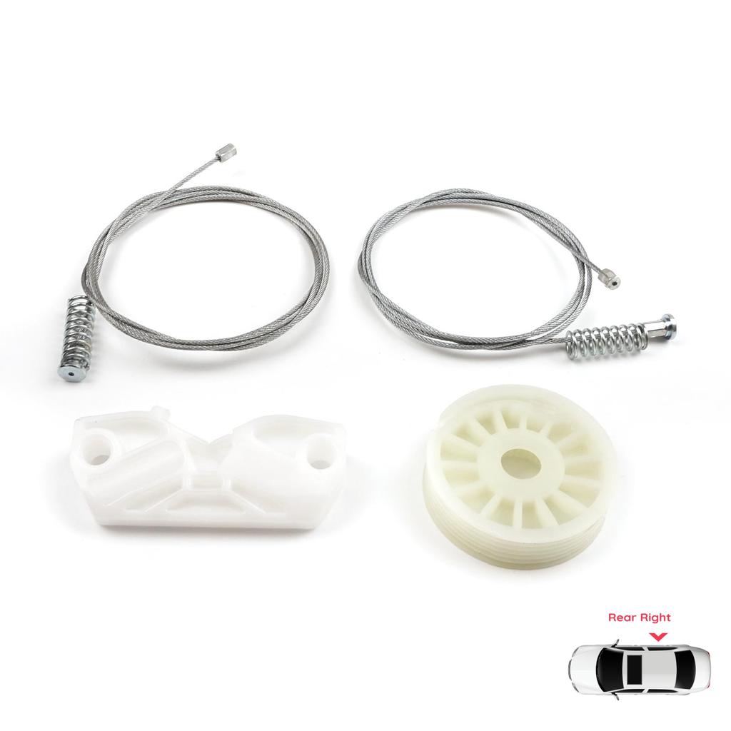EWR1120 Electric Window Regulator Repair Kit Rear Right Quarter for Mercedes CLK W209 C209 A209 2002-2009 2-Door A2096700203