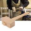 1 шт. Ручной молоток для DIY, круглый деревянный молоток, легкий и удобный, гладкий деревянный молоток, подходит для дома и улицы