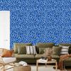 Blue animal skin wallpaper, blue background, 50x1000