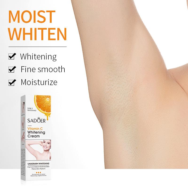 VC Underarm Whitening Cream SADOER Vitamin C Smooth Skin Body Care Cream