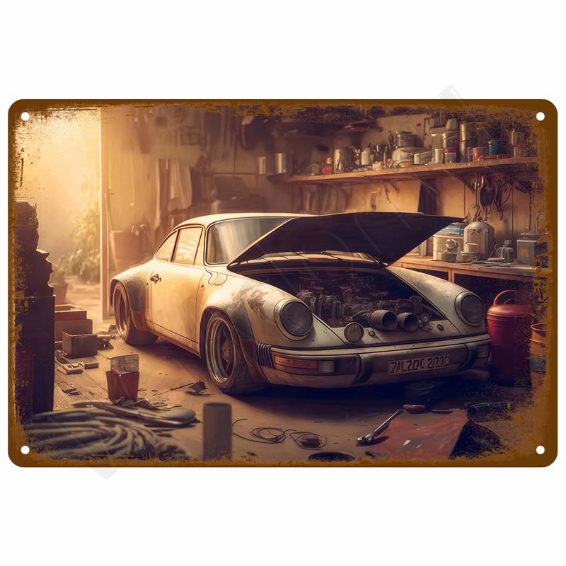 Vintage Tin Sign Home Decor Items Wall Decor Art Wall Mural Room Decoration Items Decor Men Retro Metal Sign Plate Bar Posters