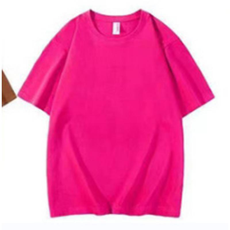 DAFIFY Женские модные повседневные летние весенние однотонные блузки и рубашки с короткими рукавами и круглым вырезом с принтом