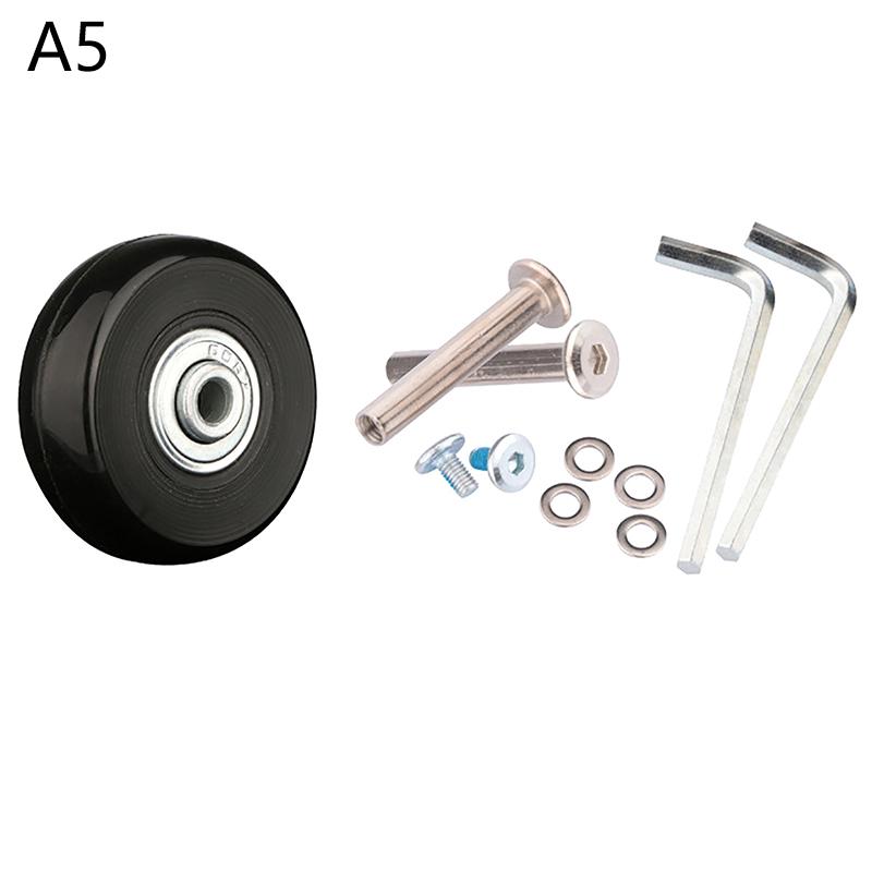 Casters Silent Repair Replacement Universal Durable Travel Luggage Wheel Suitcase Parts Axles Sliding Wear Resistant Flexible