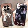 Мягкий чехол для телефона Bungo Stray Dogs Дазай для Xiaomi Redmi Note 12 13 14 15 Pro Plus 11 12S 11S 11T 10 4G Черная задняя крышка