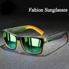 Mirror Polarized Sunglasses Men Ultralight Glasses Frame Square Sport Sun Glasses Male UV400