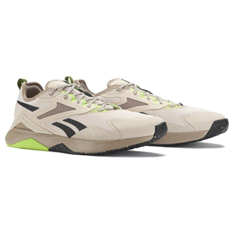 Reebok Nanoflex Adventure TR 2 Stucco Boulder Beige Мужские кроссовки Cream Core-Black 100033533