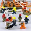 MOC City Series Пожарные спасатели Пожарный персонаж Строительные блоки Игрушки