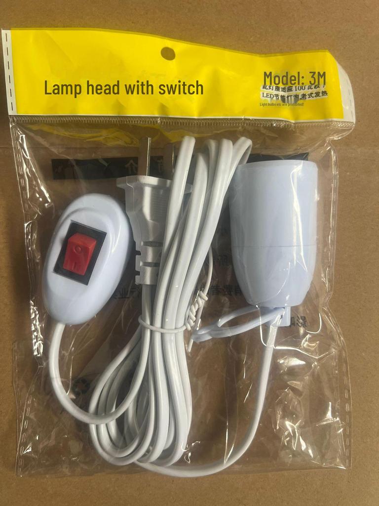 Светодиодный ночник Biaozhiyan с выключателем, универсальный квадратный патрон E27