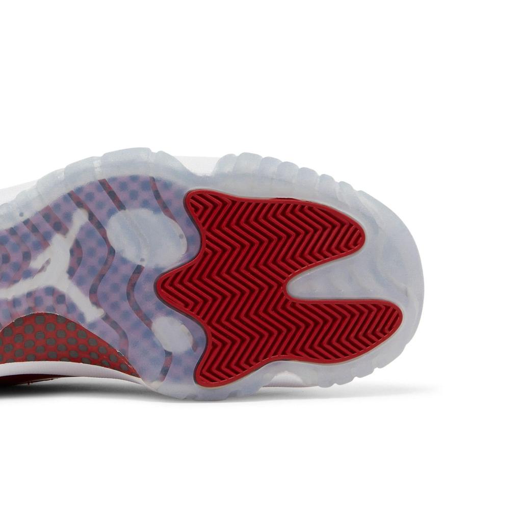 Air Jordan 11 Retro 'Cherry' (Unisex) White / Varsity Red / Black Vintage Basketball Shoes CT8012 116