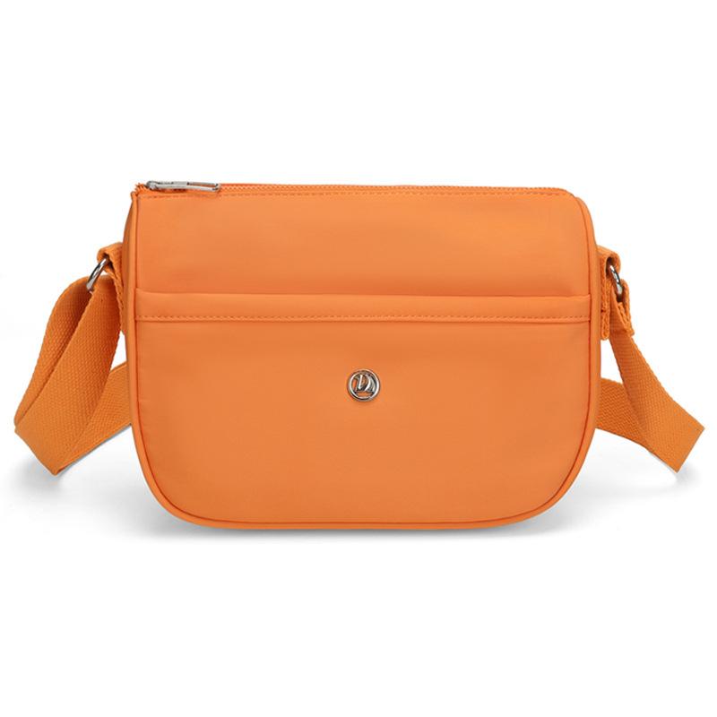 Легкая однотонная нейлоновая сумка кроссбоди Женская сумка Сумка через плечо для мамы