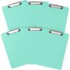 Plastic Clipboards, A4 Black Clip Board 8.5x11 for Classroom, Students, Kid, Woman, Size 9" x 12.5" with Low Profile Clip, Office & School Supply