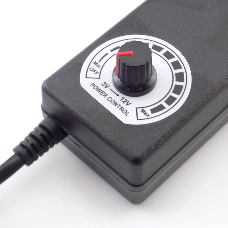 3V-12V 2A Power Supply Adjustable AC 100V-240V To DC 12V Power Adapter Universal For CCTV Camera LED Strip Light Router