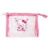 Tees Factory Sanrio 3-Piece Clear Mesh Pouch, Amaenbo NamidaHello Kitty SR-5544212KT
