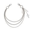 Hip Hop Punk Thorn Chain Jeans Chain Personalized Metal Cross Pendant Waist Chain Pendant